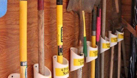 Garden shed storage 