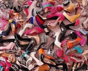 Mess of shoes